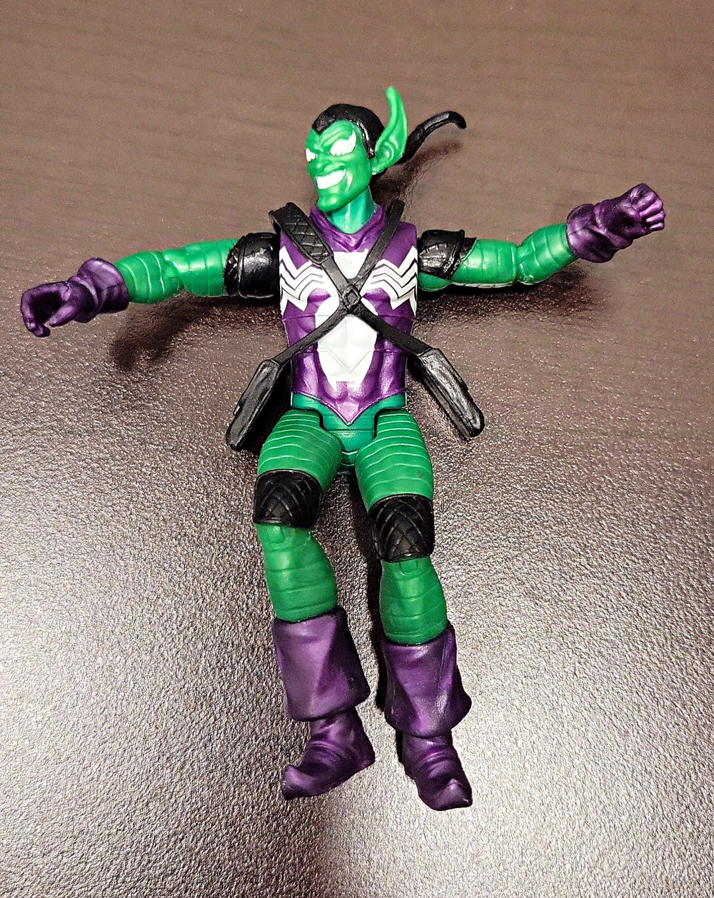 Spider-Man Green Goblin 4" Action Figure Plastic Green Purple Black